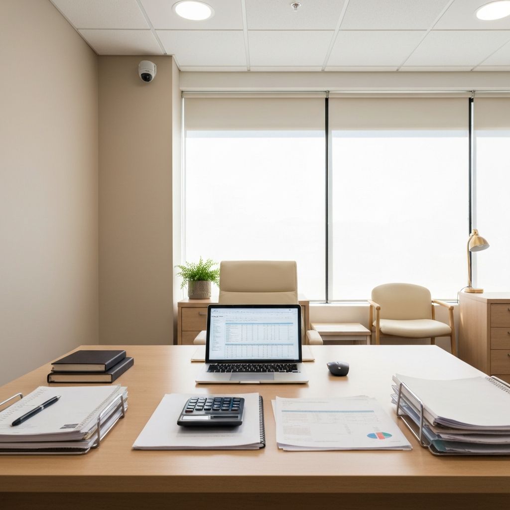 Tax Solutions Brisbane office – professional accounting workspace